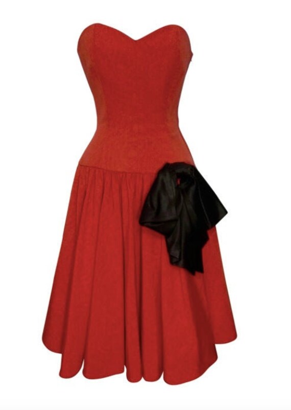 CHRISTIAN DIOR VINTAGE - abito moiré - viscose dre