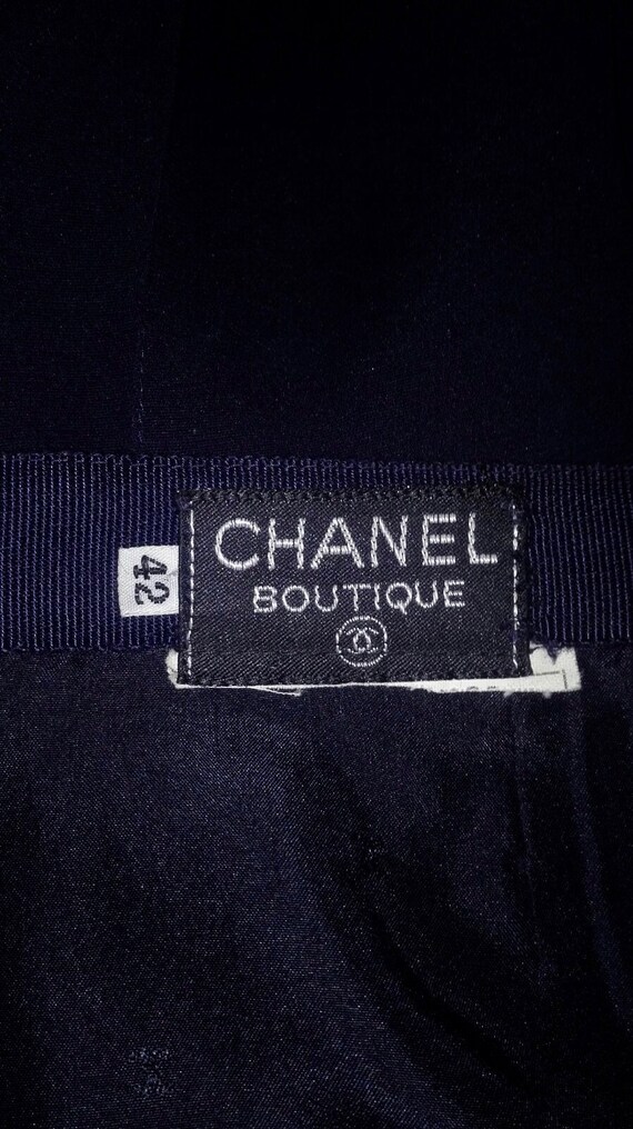 CHANEL VINTAGE - gonna seta plissé - silk pleated