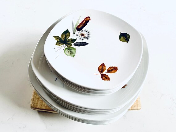Vintage Midwinter Crockery / Mid Century Side Plates & Dinner - Etsy