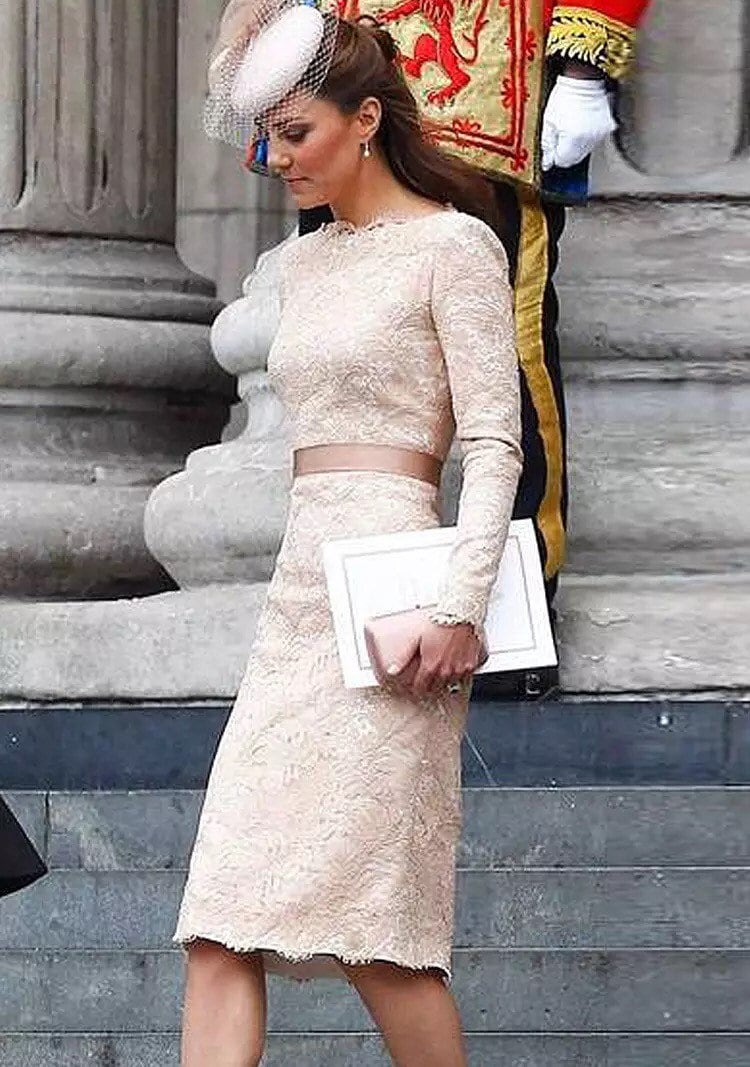 Kate Middleton Pencil Lace Dress - Etsy Singapore