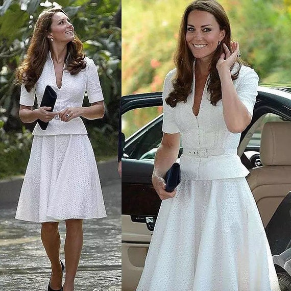 white lace dress vintage