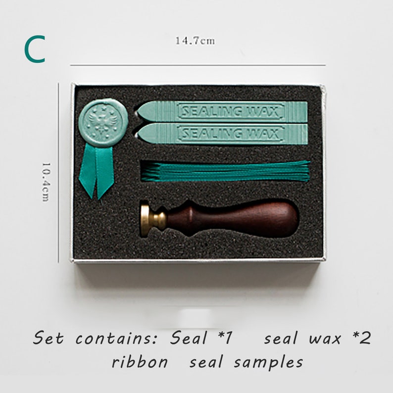 A Seal Of Wax Is Used To Seal Envelopes Gothic Vintage Wax Seal Blessing Icon Ideal Birthday Gifts For Him Designer Holiday Ornaments