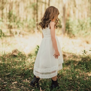 Vintage Grace Flower Girl Dress