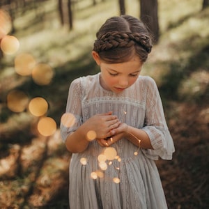 Hope Lace Flower Girl Dress