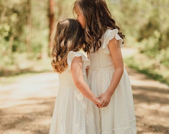 Juliet Boho Flower Girl Dress