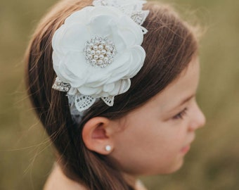 Florence headband - Ivory