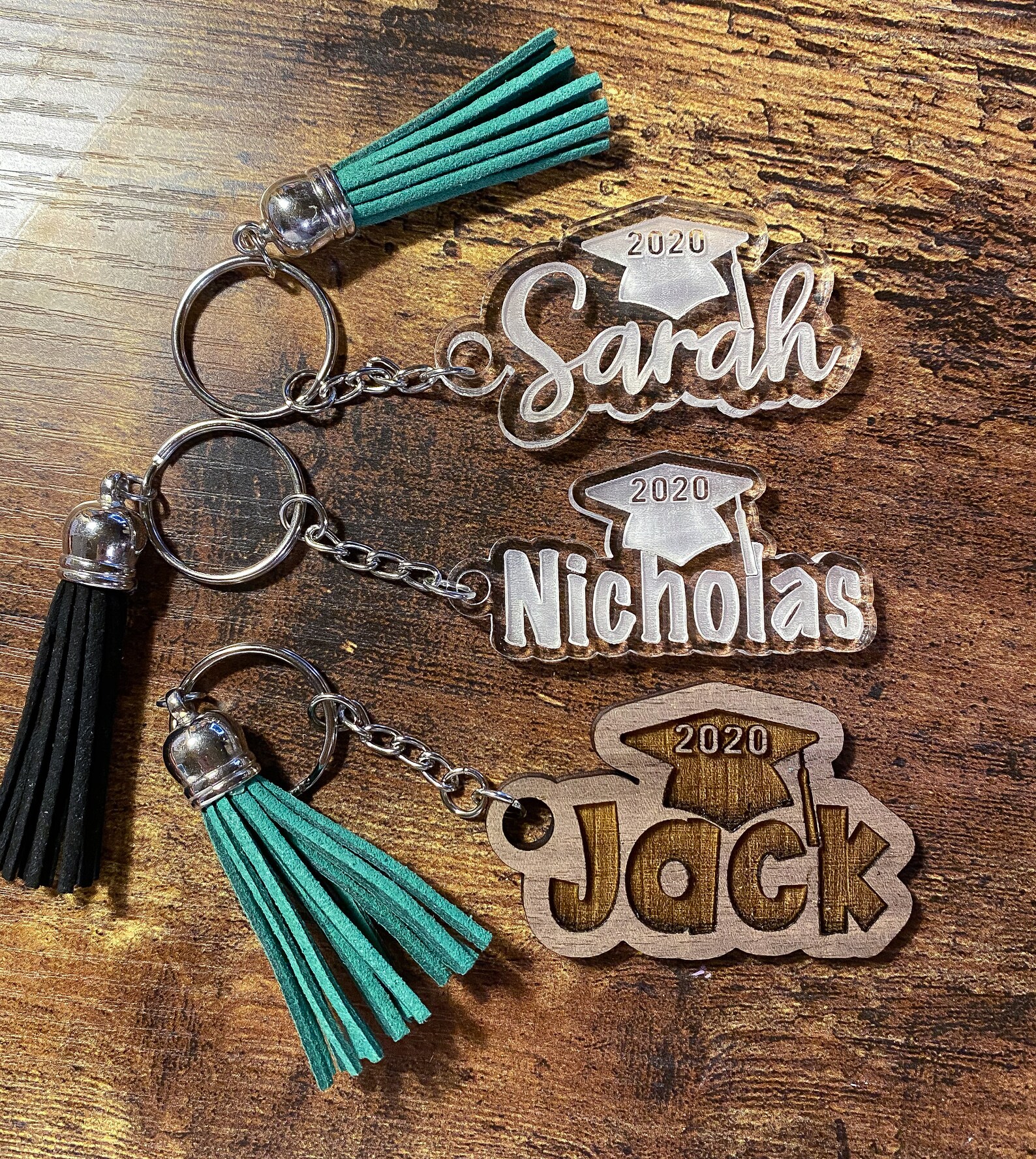 Personalized Senior Graduation Keychain Custom 2020 2021 Grad Etsy