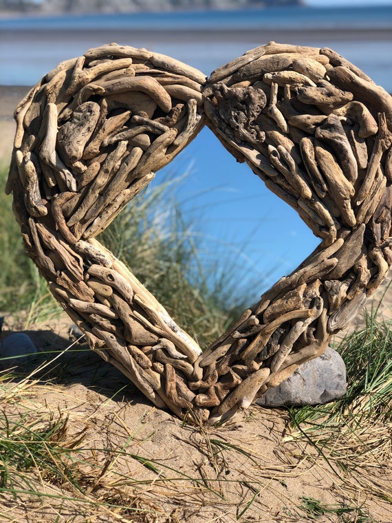 Large Bespoke Driftwood Heart