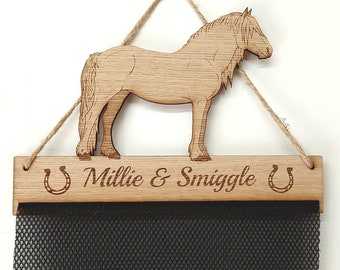 Fell Pony Horse Rosette Holder, Horse Gift, Pony Gift,