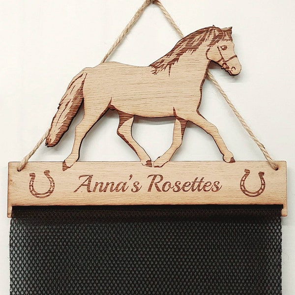 Welsh Pony Horse Rosette Holder, rosette holder, rosette hanger, horse rosette holder, Welsh Pony hanger, Horse Gift, Pony Gift,