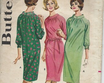Vintage Butterick 2932 Sewing Pattern Woman Dress  Size 14