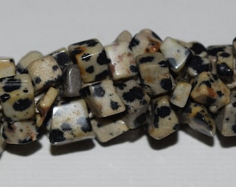 Chunky Nugget 12mms ~ 24 beads total in this set Dalmatian Jasper Beads