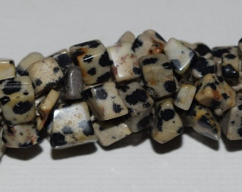 Chunky Nugget 12mms ~ 24 beads total in this set Dalmatian Jasper Beads