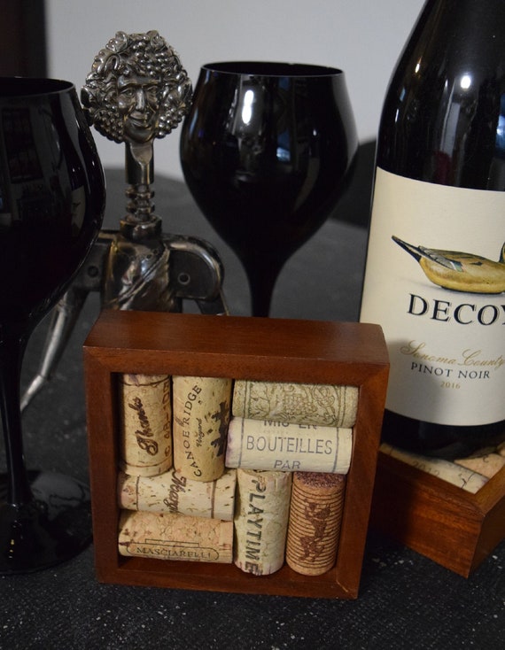 Wine Cork Trivet Bottle Display Wine Bottle Coaster Wine Etsy