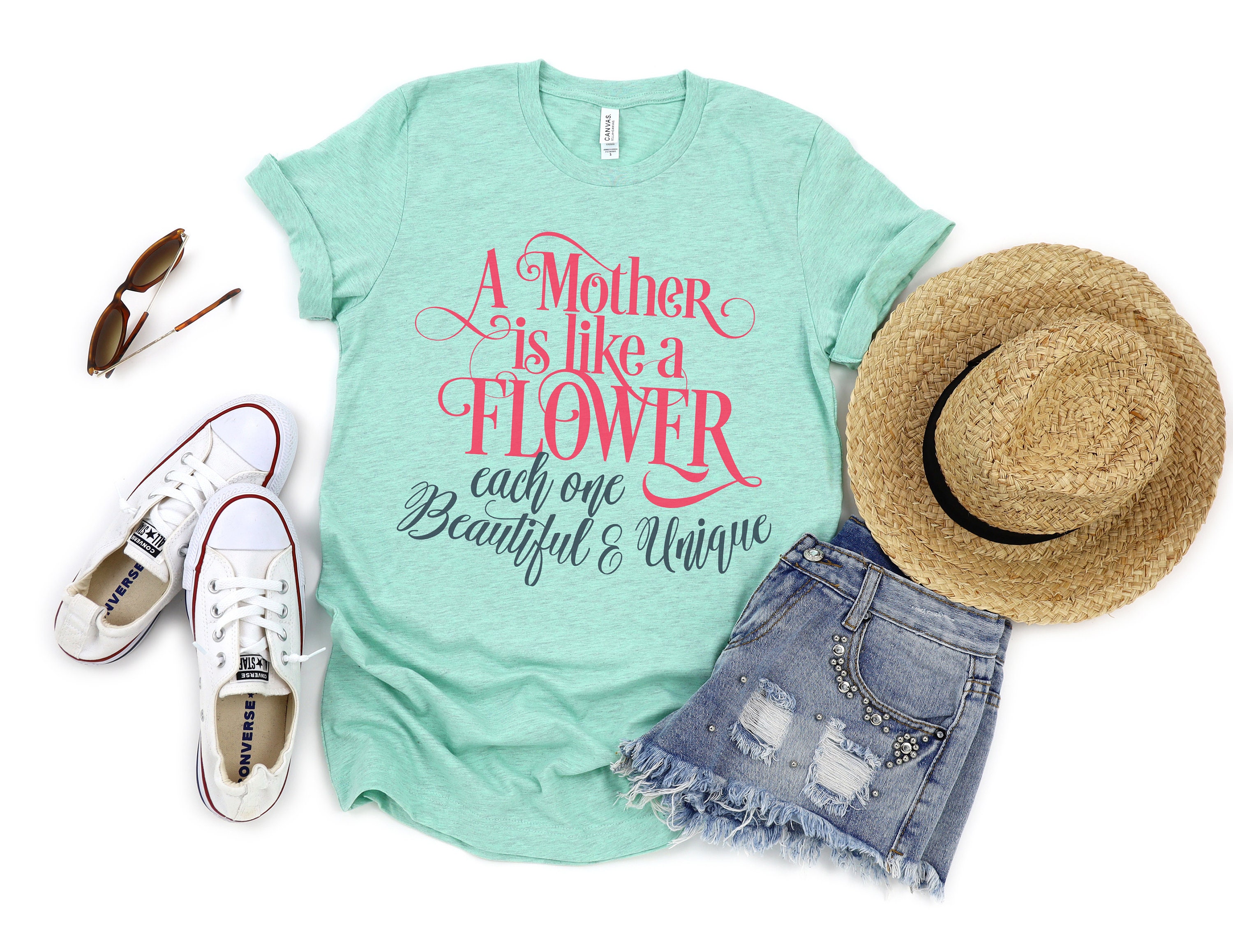 A Mother Is Like A Flower Shirt