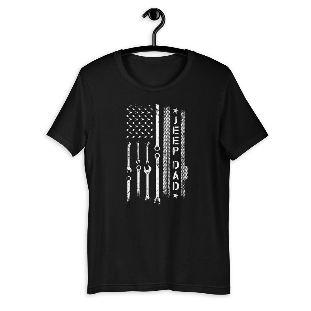 Download Jeep Dad American Flag T-Shirt