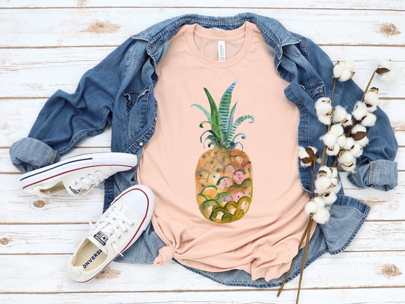 Pineapple T-shirt - Etsy