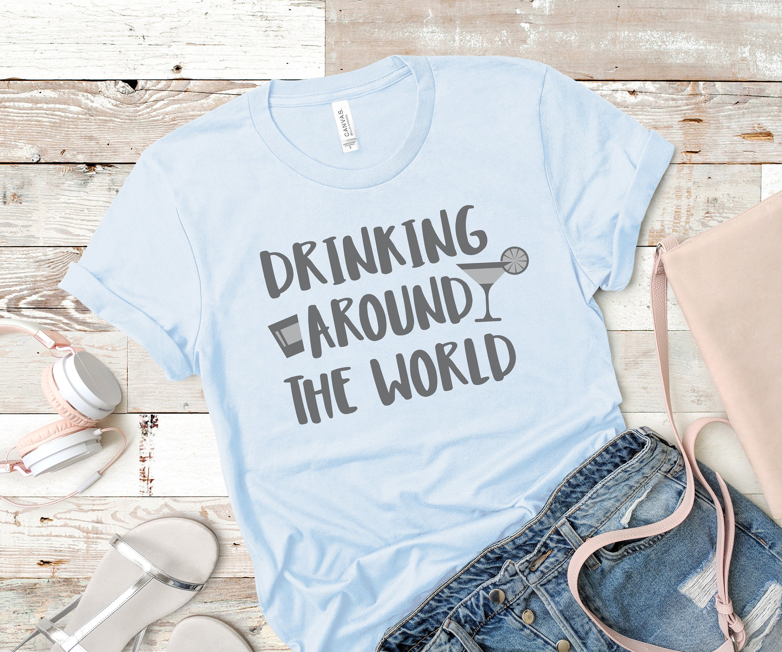 drinking around the world t shirts