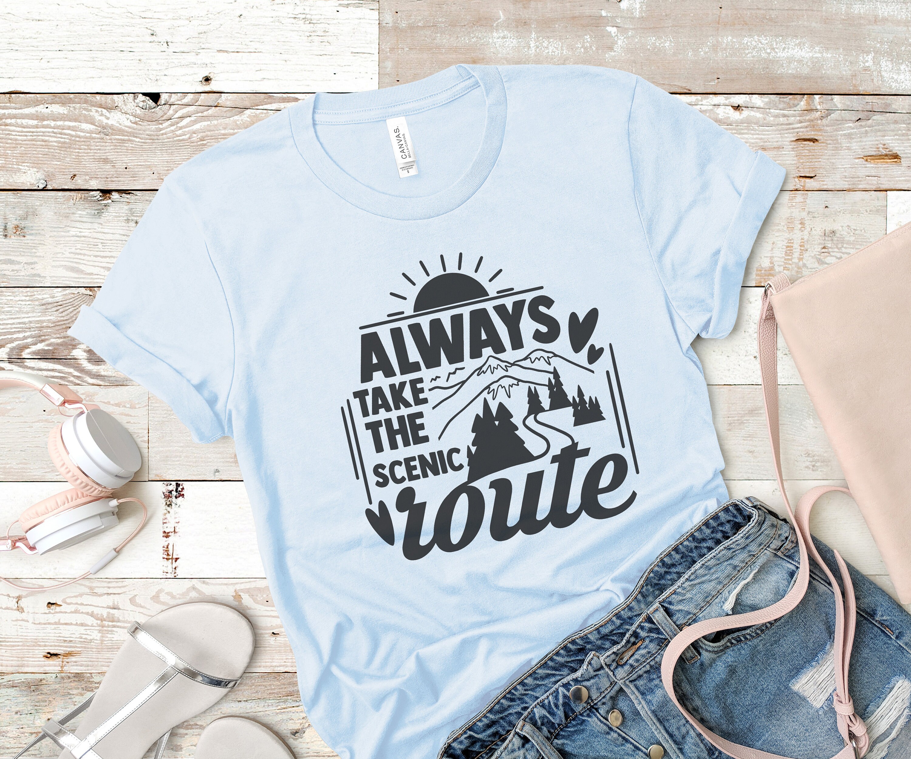 Always Take the Scenic Route Shirt