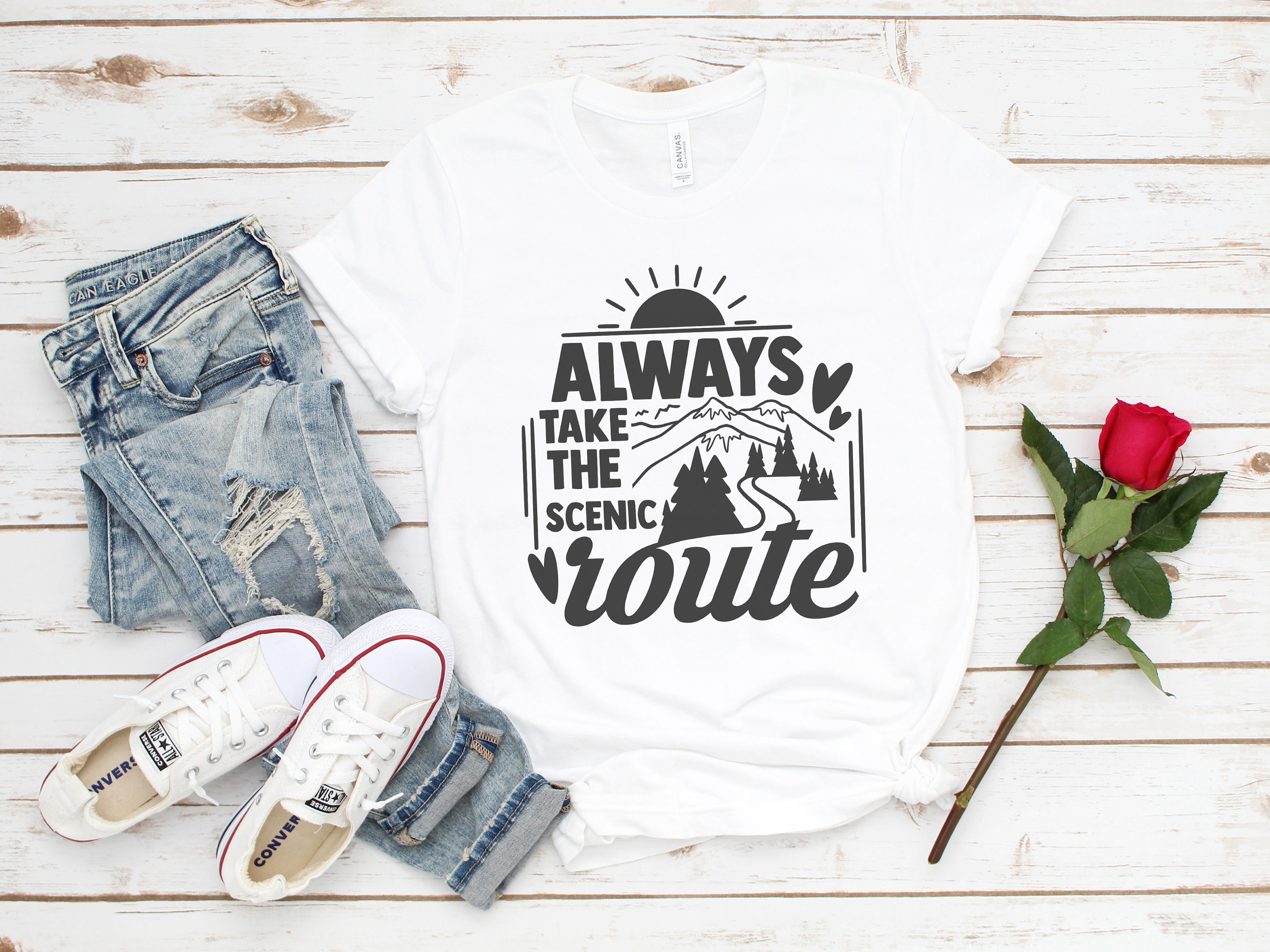 Always Take the Scenic Route Shirt
