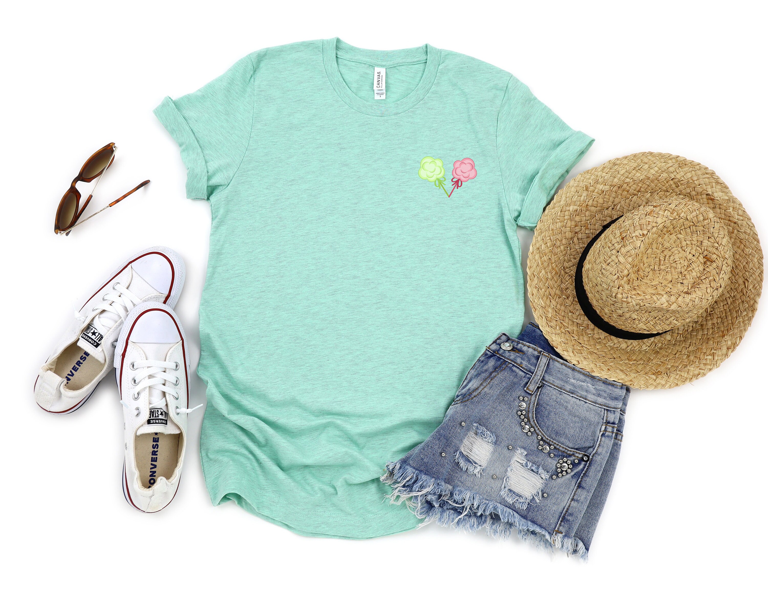 Cotton Candy Print Shop Shirt