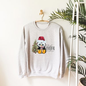 Penguin It's The Most Wonderful Time Of Year Cute Sweater Sweatshirt