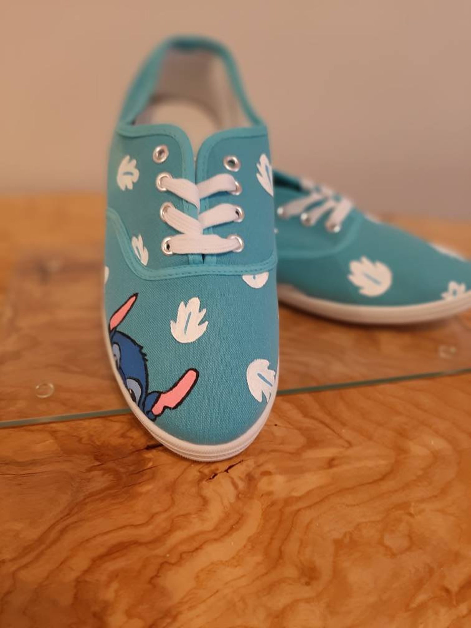 Hand Painted Lilo and Stitch Shoes | Etsy