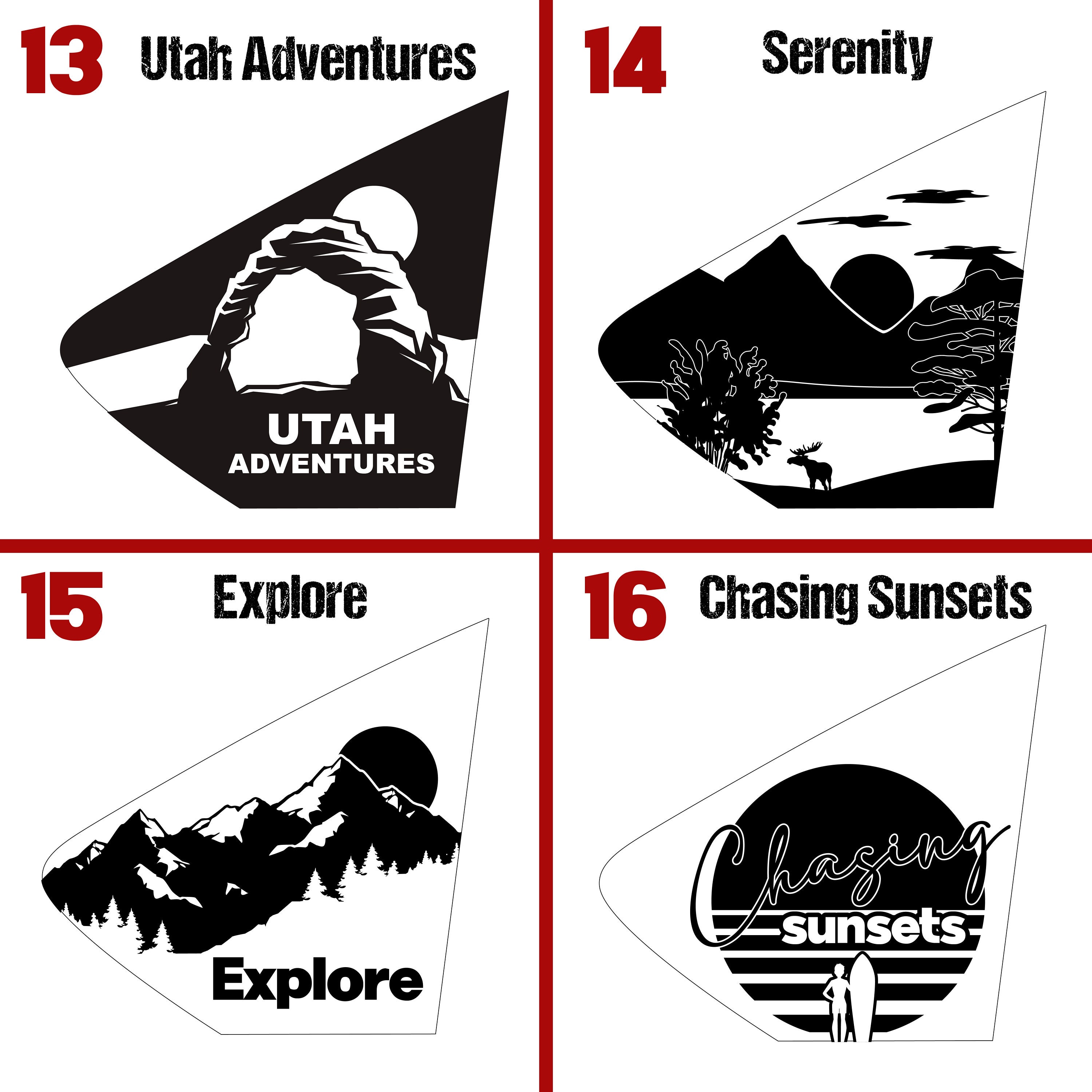 Quarter Window Window Decal Overlay Rear Window Decal Vinyl Etsy