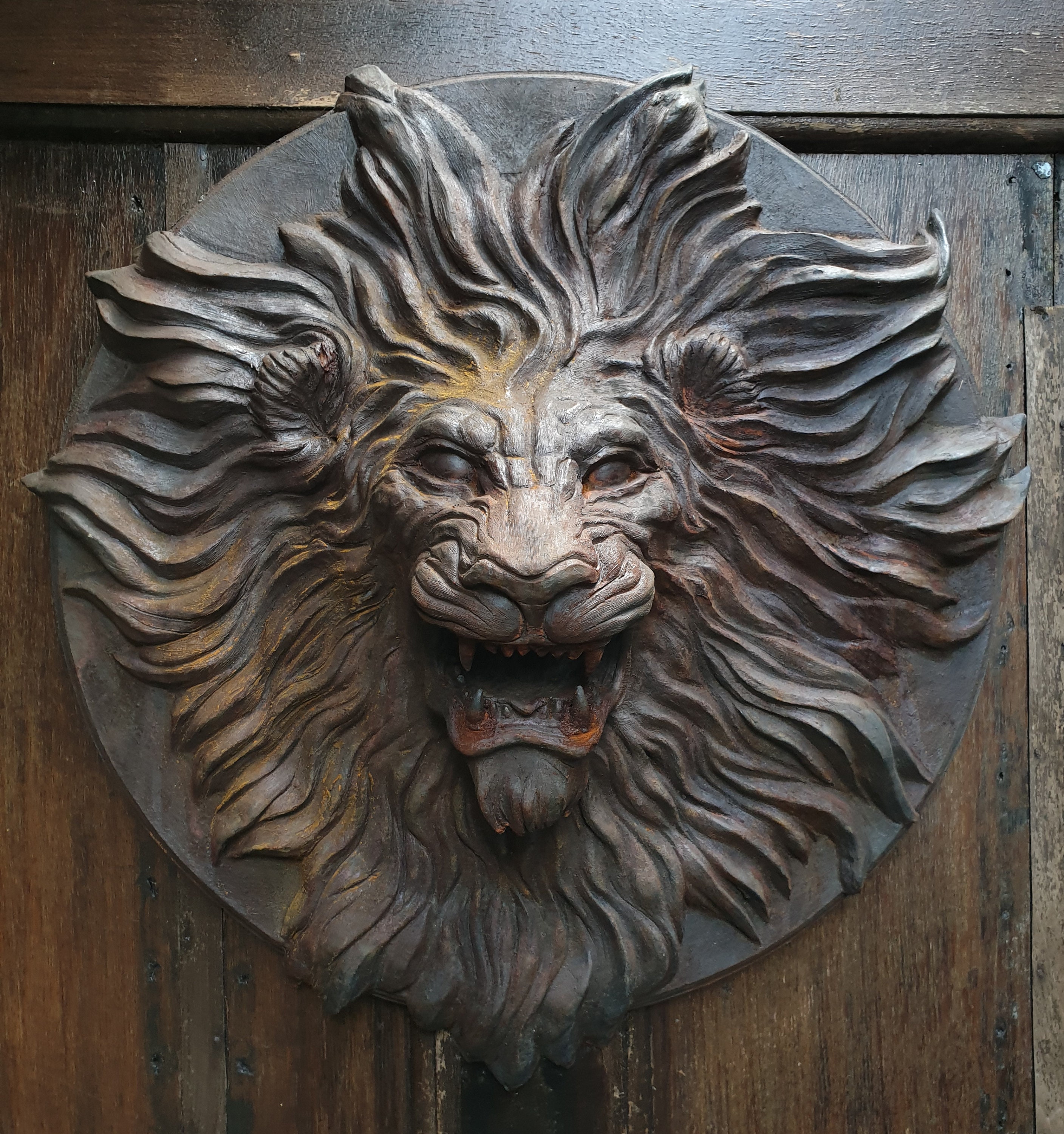 Lion Head sculpture Etsy