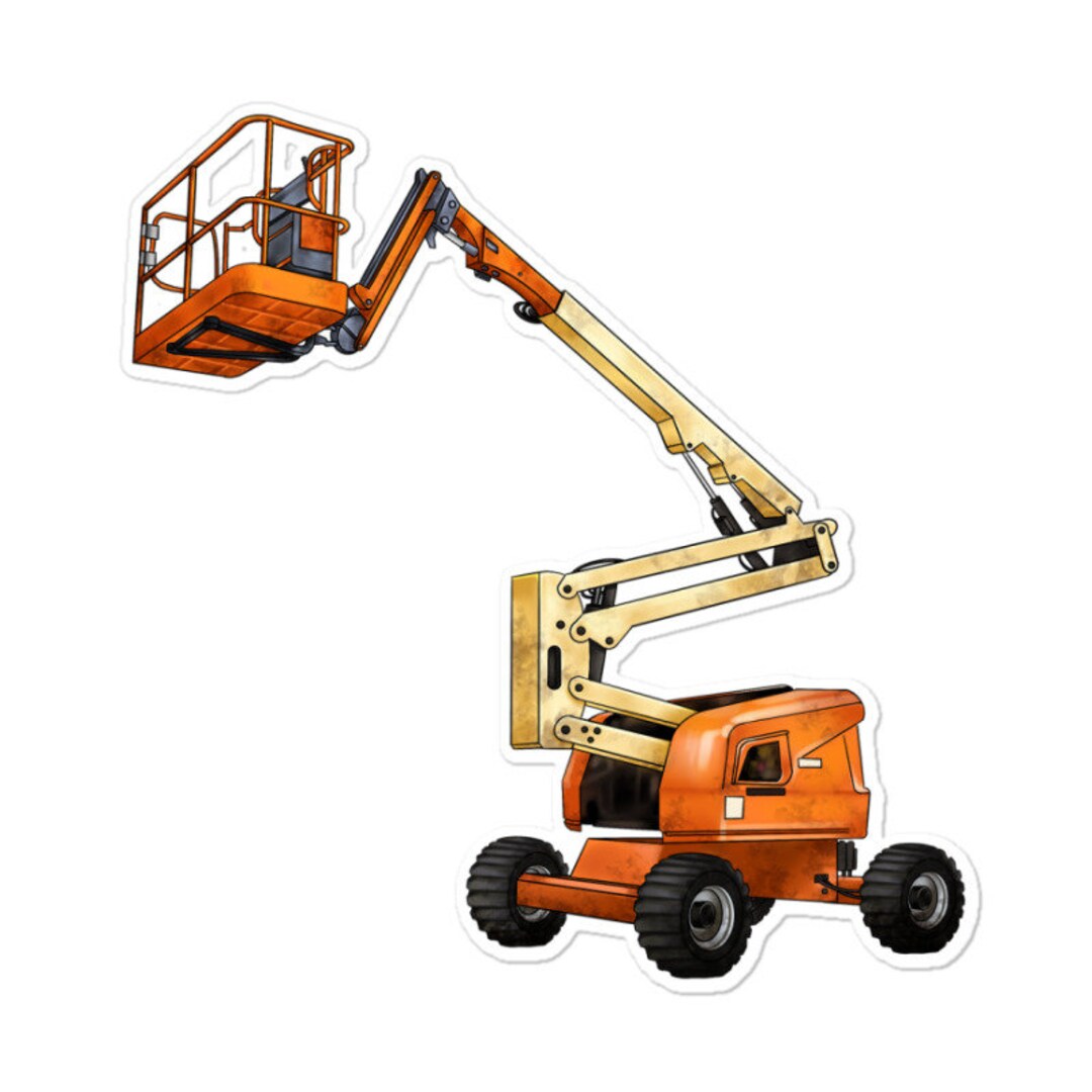 Boom Lift Sticker - Etsy