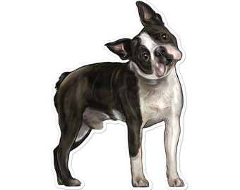 Boston Terrier Sticker