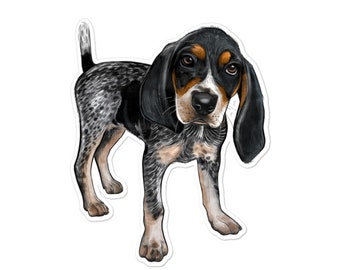 Bluetick Coonhound Sticker