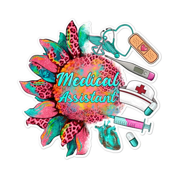 Western Medical Assistant Medical Instruments Sticker