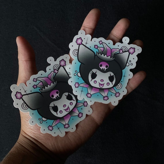 Clown Kuromi Stickers Etsy