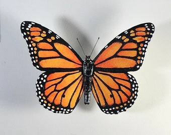 Monarch Butterfly Wall Sculpture