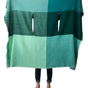 Light Wool Cape Fusion Green image 9