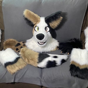 Dog fursuit full partial for sale! Nonrefundable, please try to message me first!!