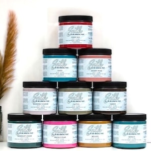 Dixie Belle Silk All In One Paint for Furniture Paint Project All In One paint for Home Decor Paint Kit for Die Craft Project for Painting