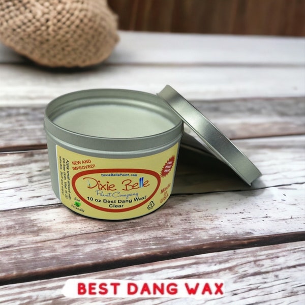 Dixie Belle Best Dang Wax Furniture Finishing Wax for furniture Diy Wax for Furniture Chalk Paint Wax for Chalk Paint Protection for Gift
