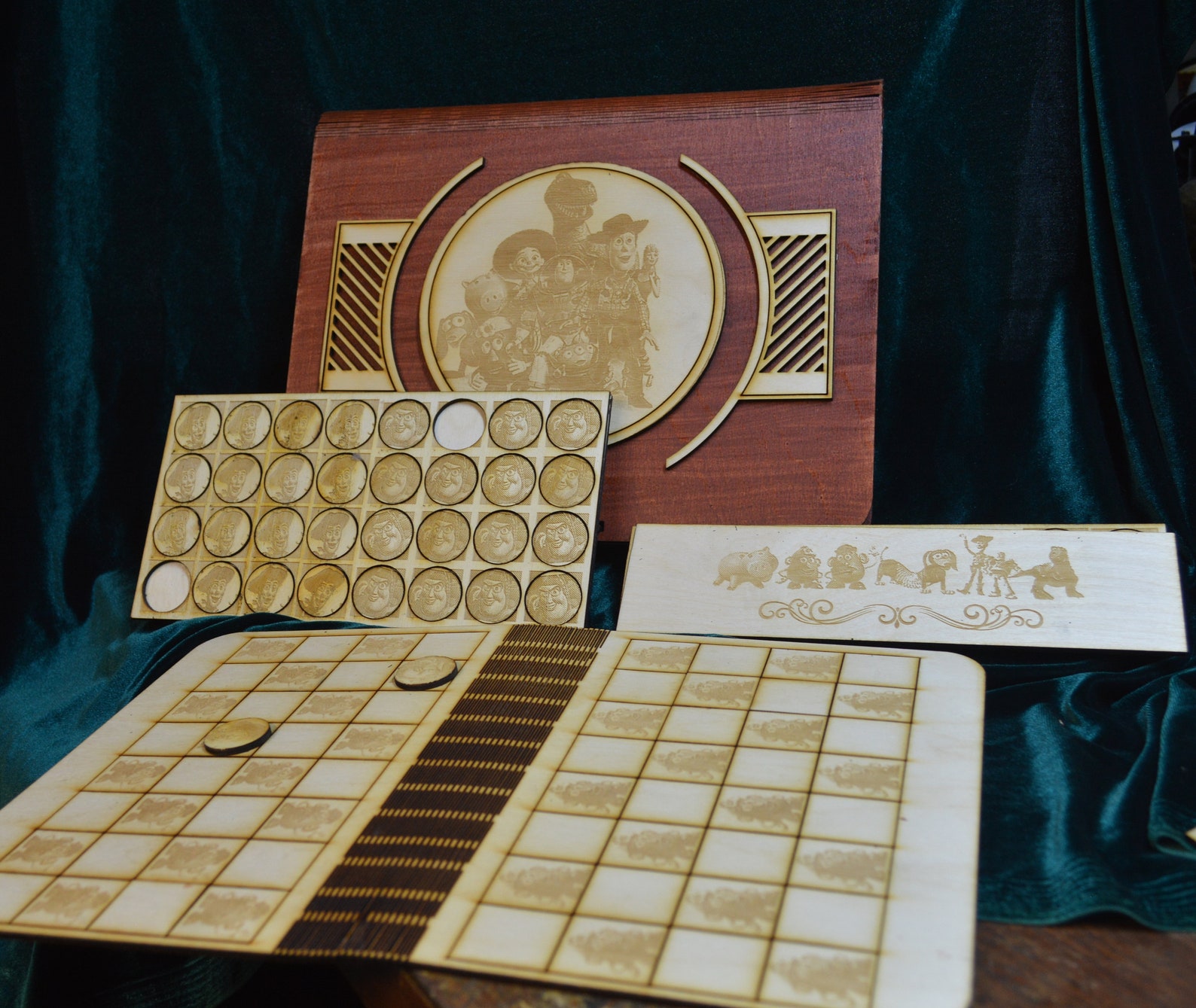 Toy Story Checker Set Etsy