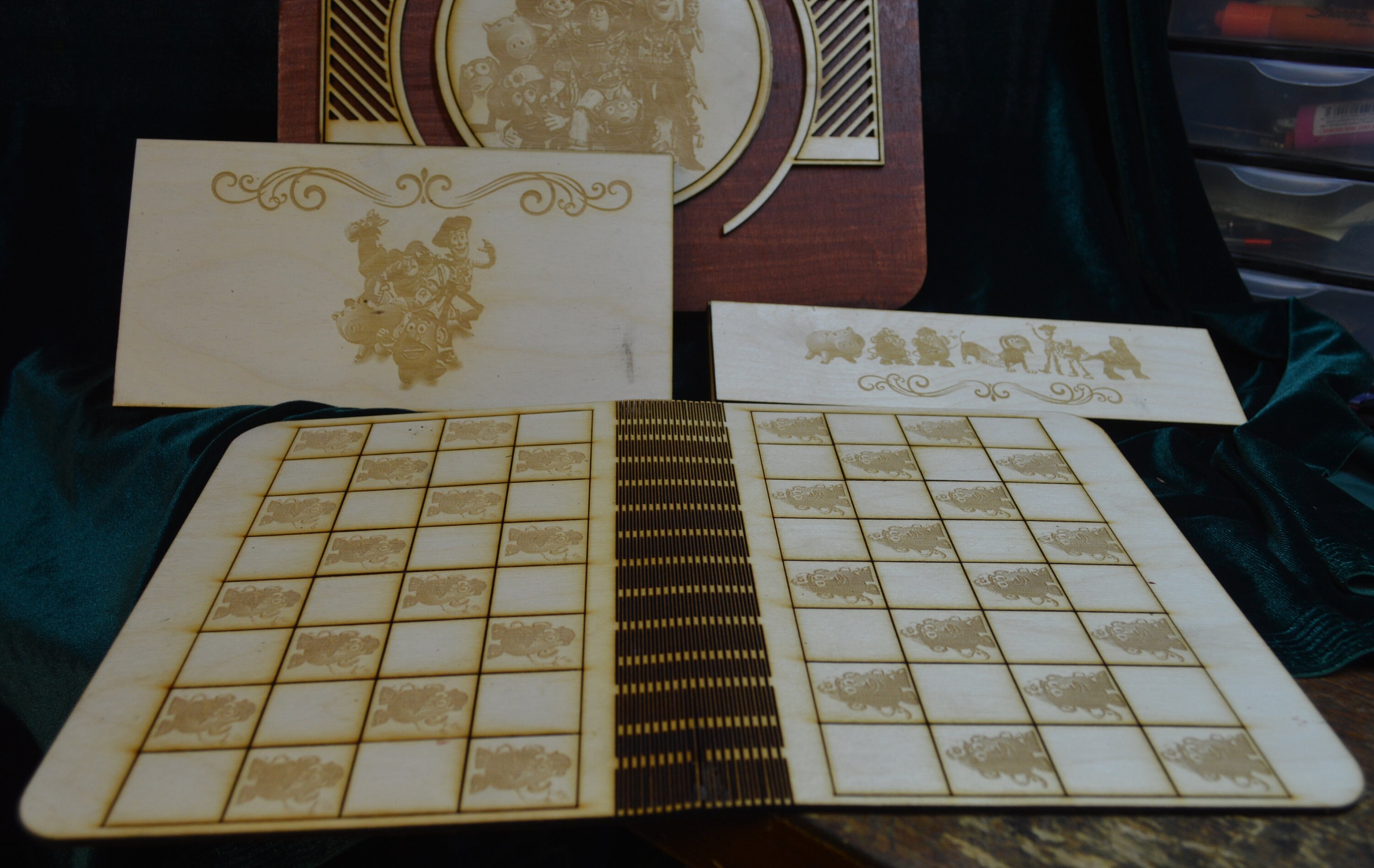 Toy Story Checker Set Etsy