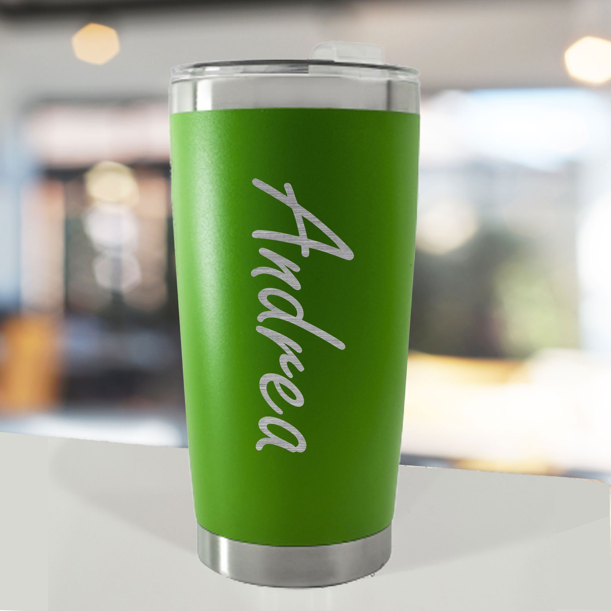 Engraved Thermal Travel Mug Personalised Thermal Flask Etsy UK