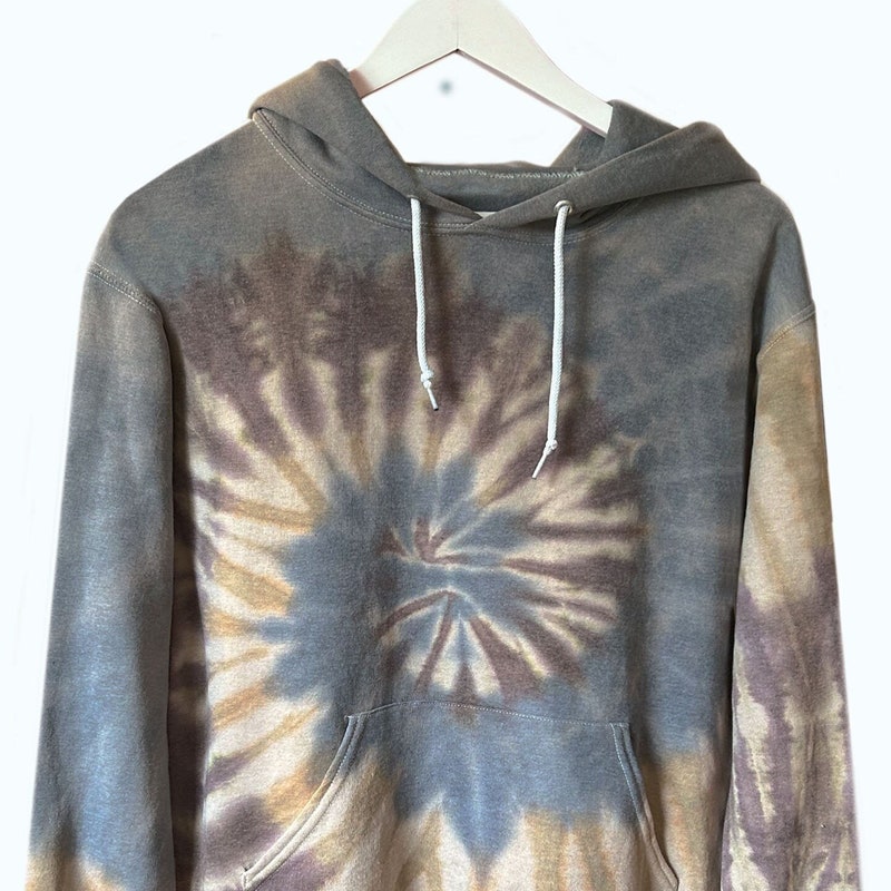 Tie Dye Drawstring Hoodie main image 1