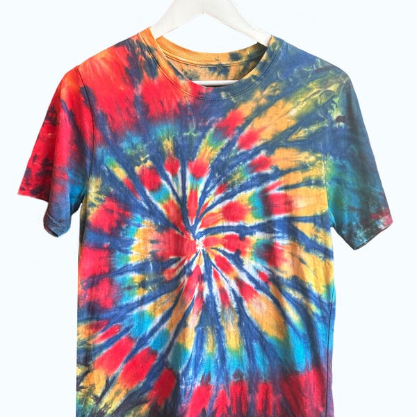 Tie Dye T-Shirt in SUNSET SURF // Unisex Adult + Kids Size