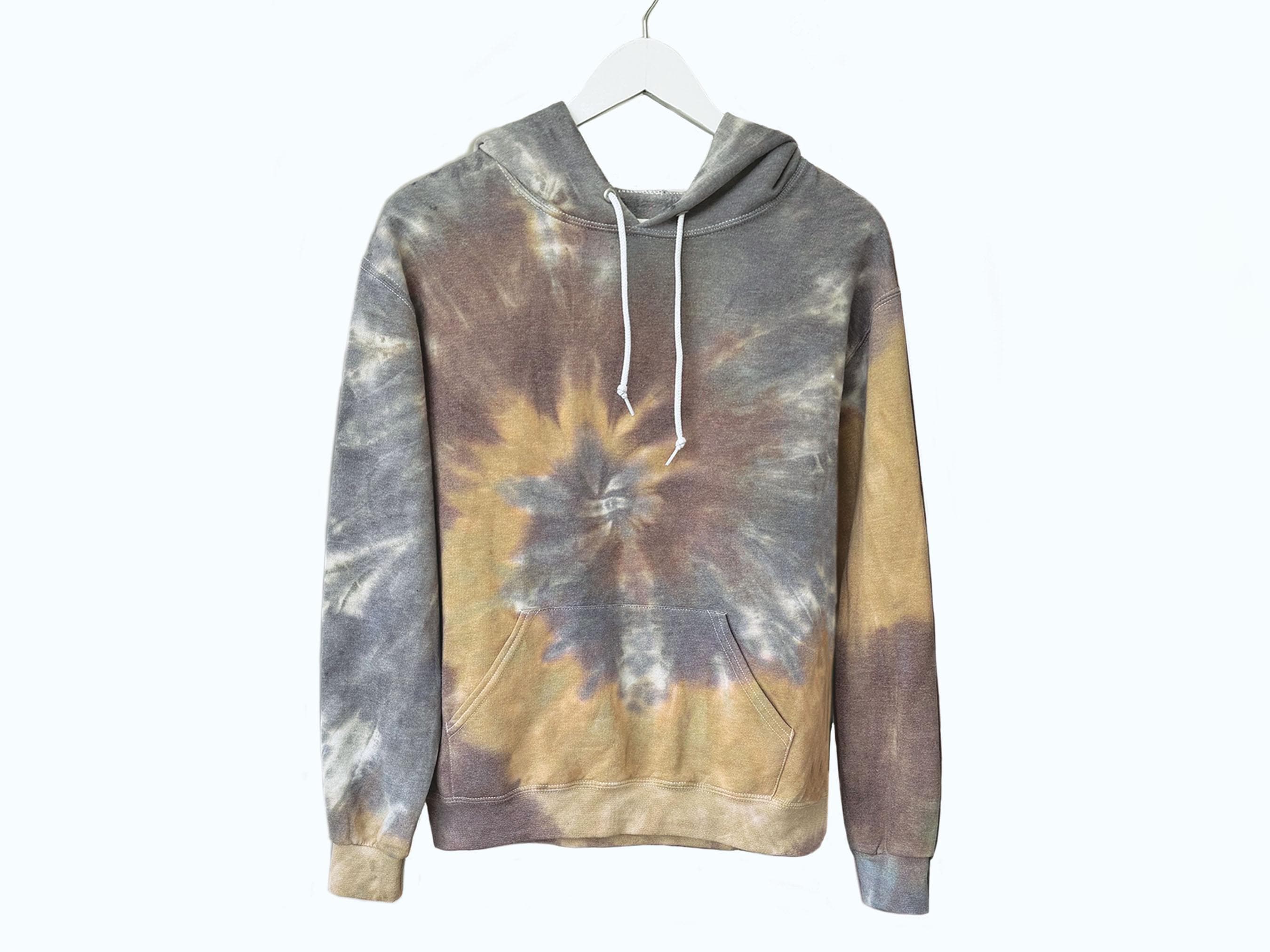 Zip up Men's Tie Dye Hoodie - Etsy