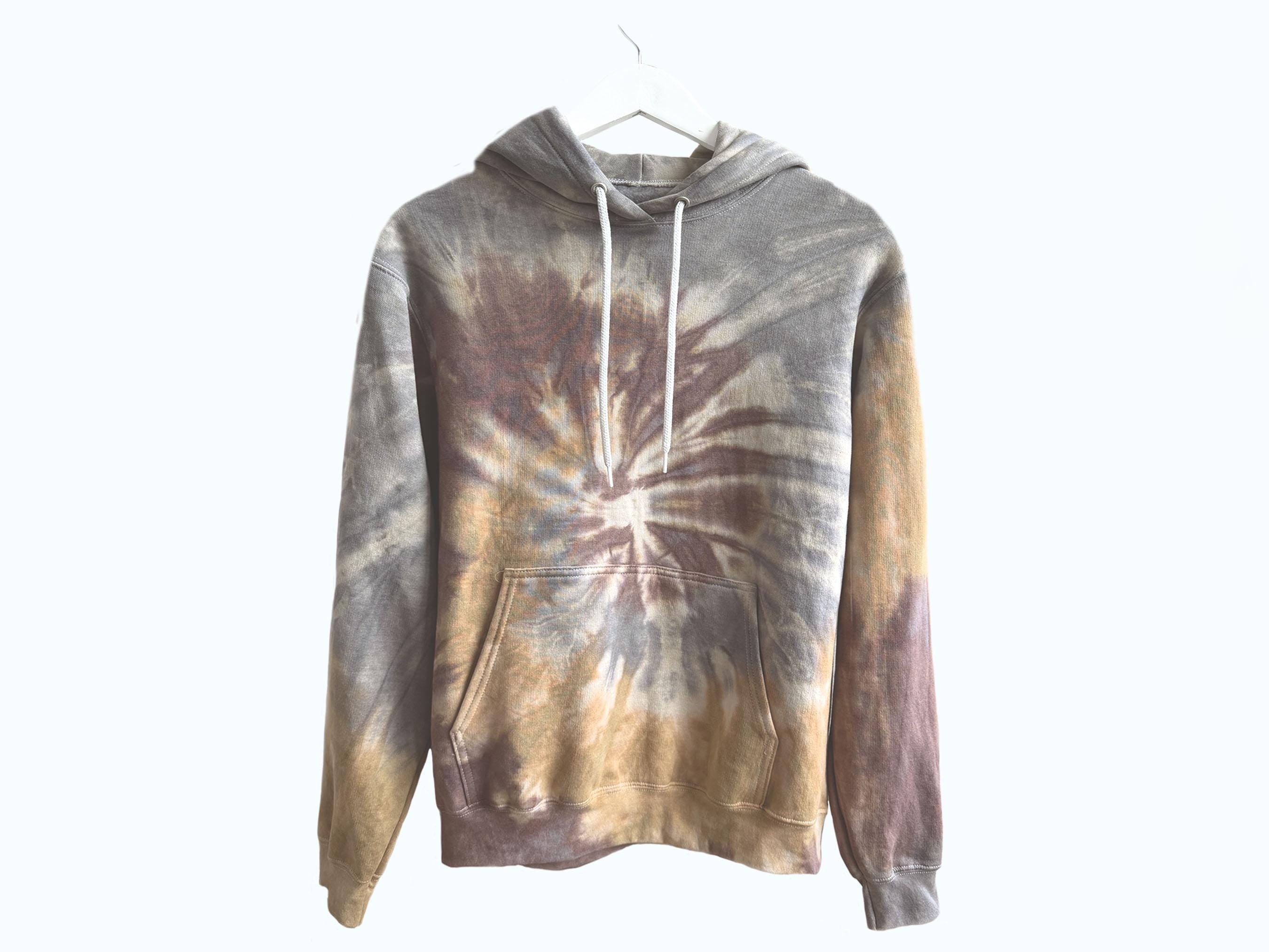 Tie Dye Zip Hoodie - Etsy