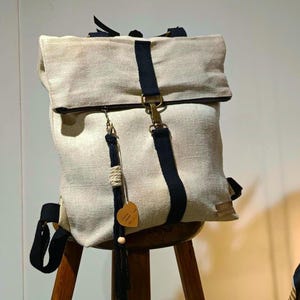 Plecak wegański. Plecak wielofunkcyjny. Plecak z konopi. Plecak w stylu zrównoważonej mody. Plecak weekendowy. Plecak vintage. Torby dla zakochanych.