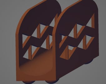 Digitaal 3D-bestand voor een servethouder