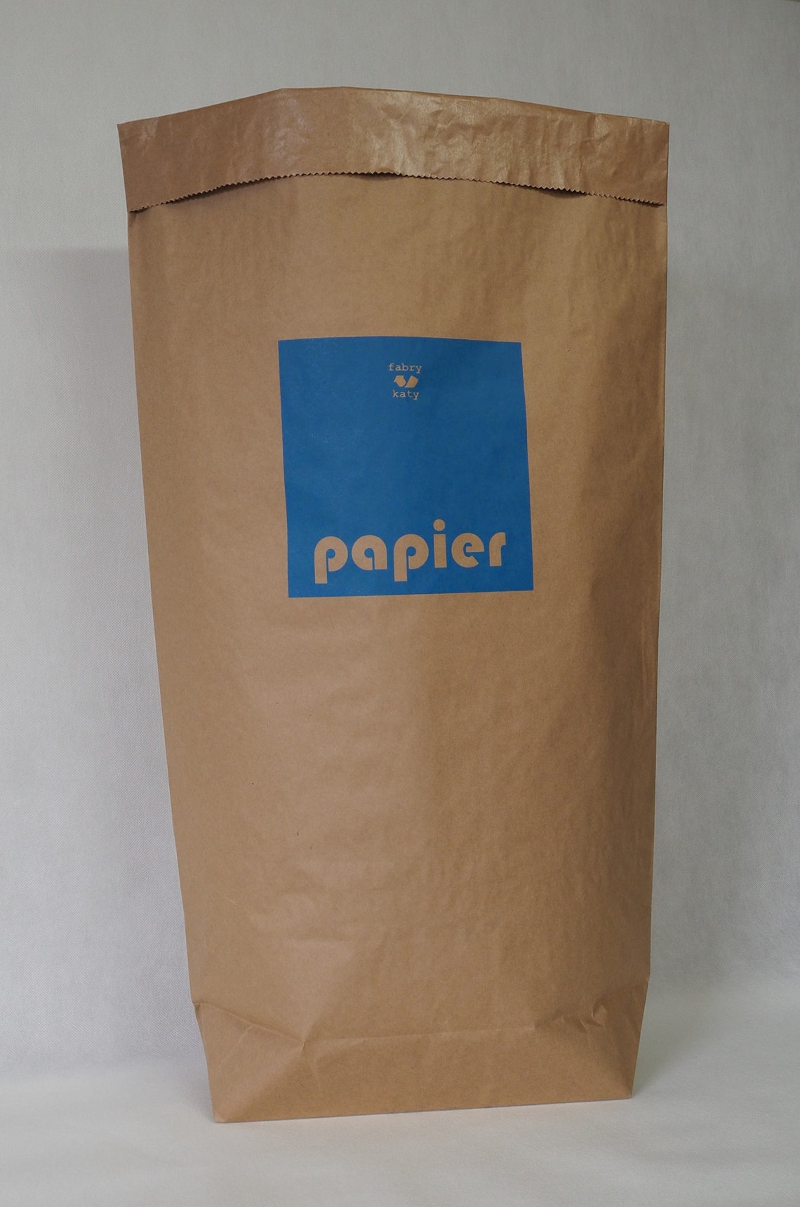 Reusable Paper Waste Bag Large Size White or Grey Etsy