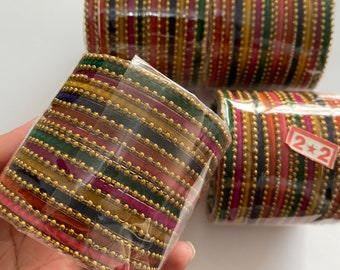 Gg Pretty Multi Bangles Both Hands Size -2.4/2.8/2.6/2.10